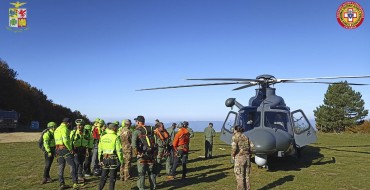 Esercitazione congiunta in Sila per Soccorso Alpino e Aeronautica Militare