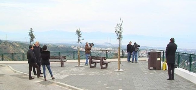 Rossano, inaugurata la nuova area panoramica della Montagna Spaccata