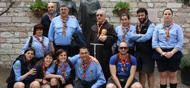 Trebisacce, scout ad Assisi sulle orme di Padre Bernardino