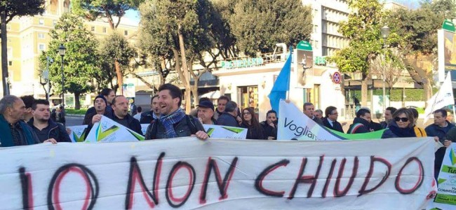 Protesta a Roma per riapertura Tribunale di Rossano. «Vogliamo la verità»