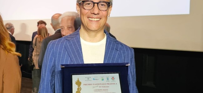 Rocca Imperiale. L’editore e poeta Giuseppe Aletti vince il Premio Pratola 2024