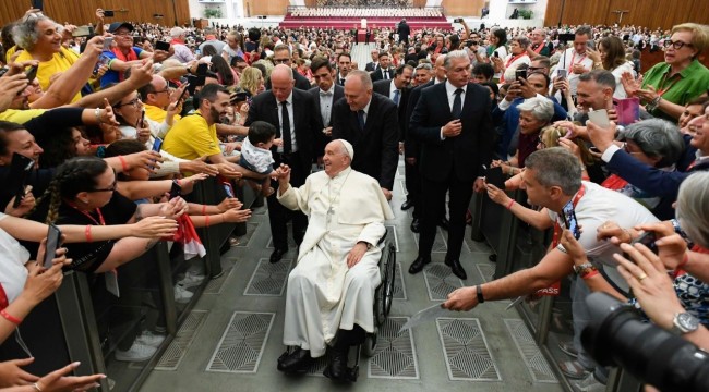 Corali di tutto il mondo in Vaticano. Anche Trebisacce all’udienza con Papa Francesco