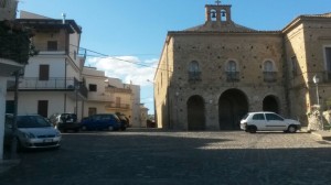 Una veduta del quartiere "Timpone" ad Amendolara Paese