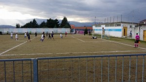 Luzzese-Trebisacce. Il gol del vantaggio dei locali