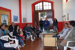 Un momento della conferenza stampa