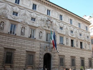 Palazzo Spada, sede del Consiglio di Stato a Roma