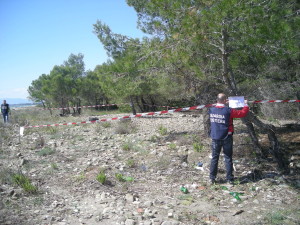 La Guardia cositera è intervenuta a Villapiana per sequestrare una discarica abusiva