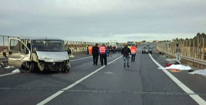 Il viadotto "Pagliara" sulla Ss 1056 nel comune di Trebisacce, spesso teatro di incidenti