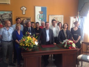 L'amministrazione comunale di Crosia guidata dal sindaco Antonio Russo