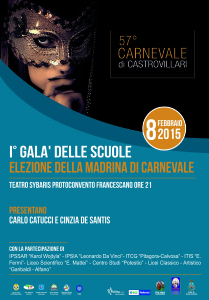 Manifesto "Madrina di Carnevale"