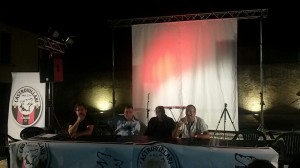 Il tavolo dei relatori. Da sinistra: Gimigliano, Pirrera, Iannelli, Lo Polito
