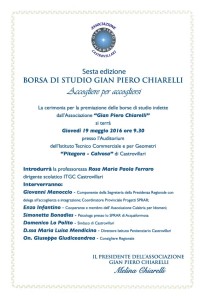 Manifesto premiazione